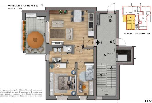 Blu Group Immobiliare - Carpi (MO) - 3 locali